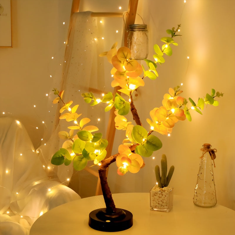 Shenzhi Tech Bonsai Eucalyptus LED Tree Lamp