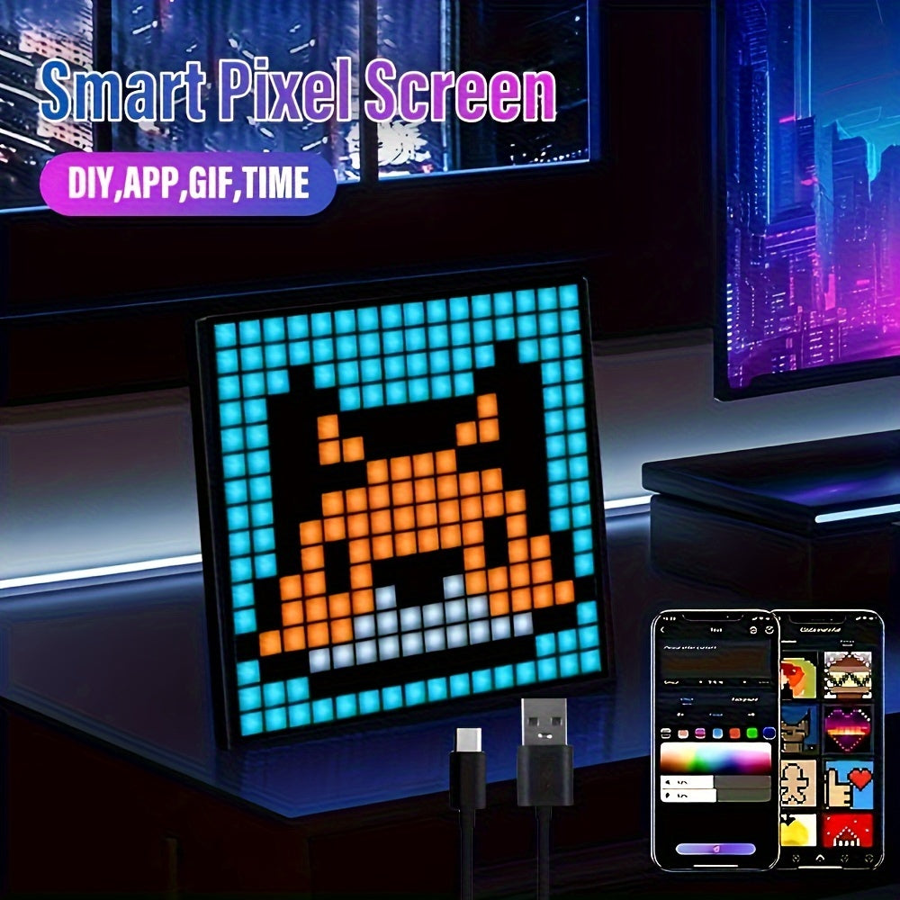 LED Pixel Display Programmable LED Screen Night Light