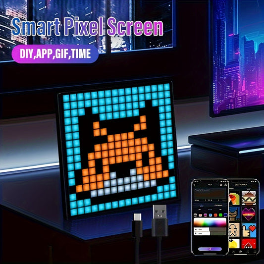 LED Pixel Display Programmable LED Screen Night Light