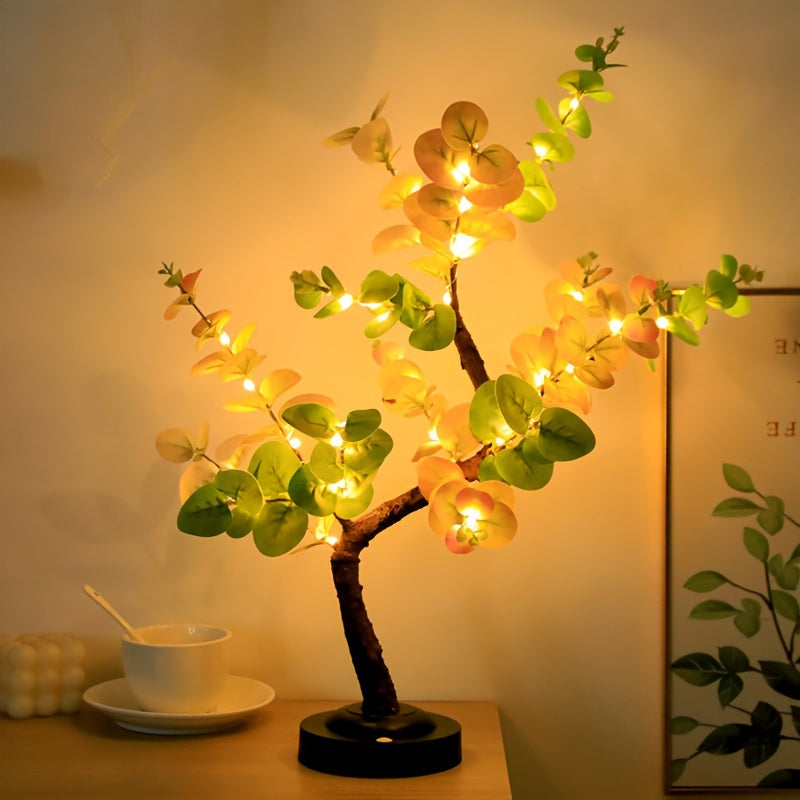 Shenzhi Tech Bonsai Eucalyptus LED Tree Lamp