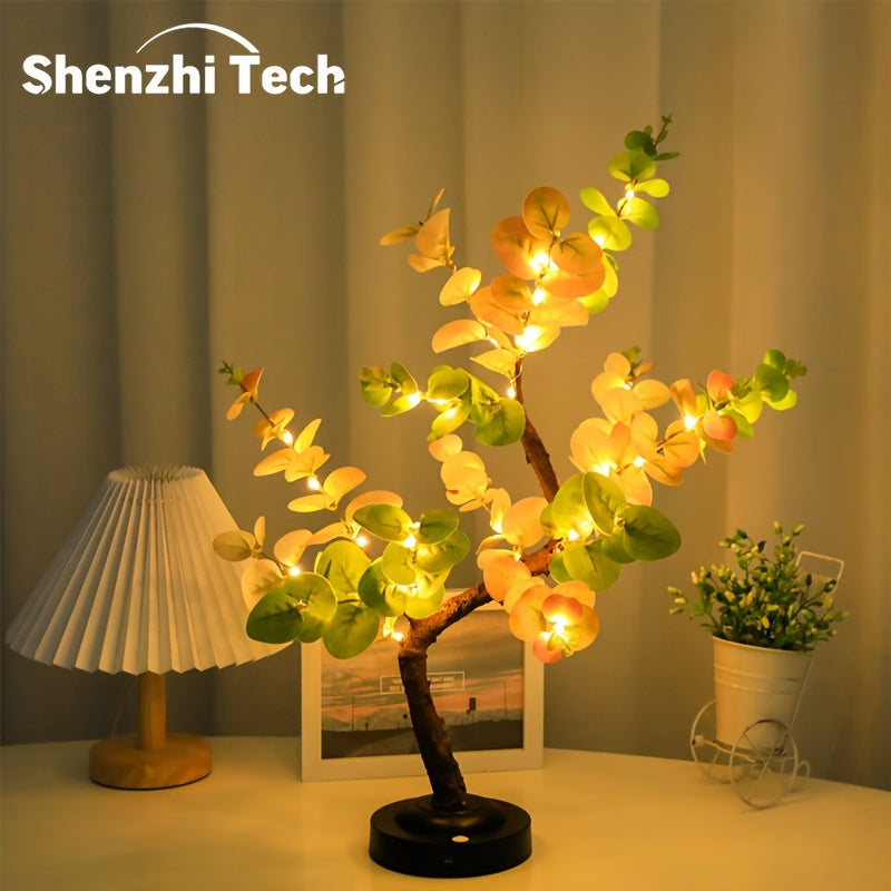 Shenzhi Tech Bonsai Eucalyptus LED Tree Lamp