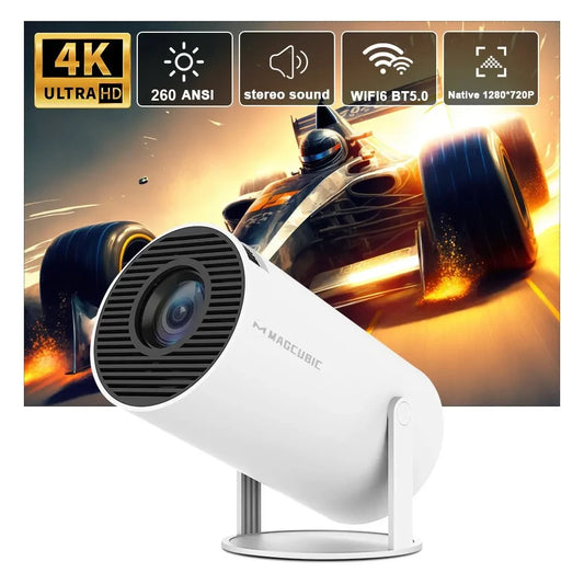 Magcubic Projector HY300 PRO 4K Android 11 Dual Wifi6 1080P 1280*720P Home Cinema Outdoor Projetor