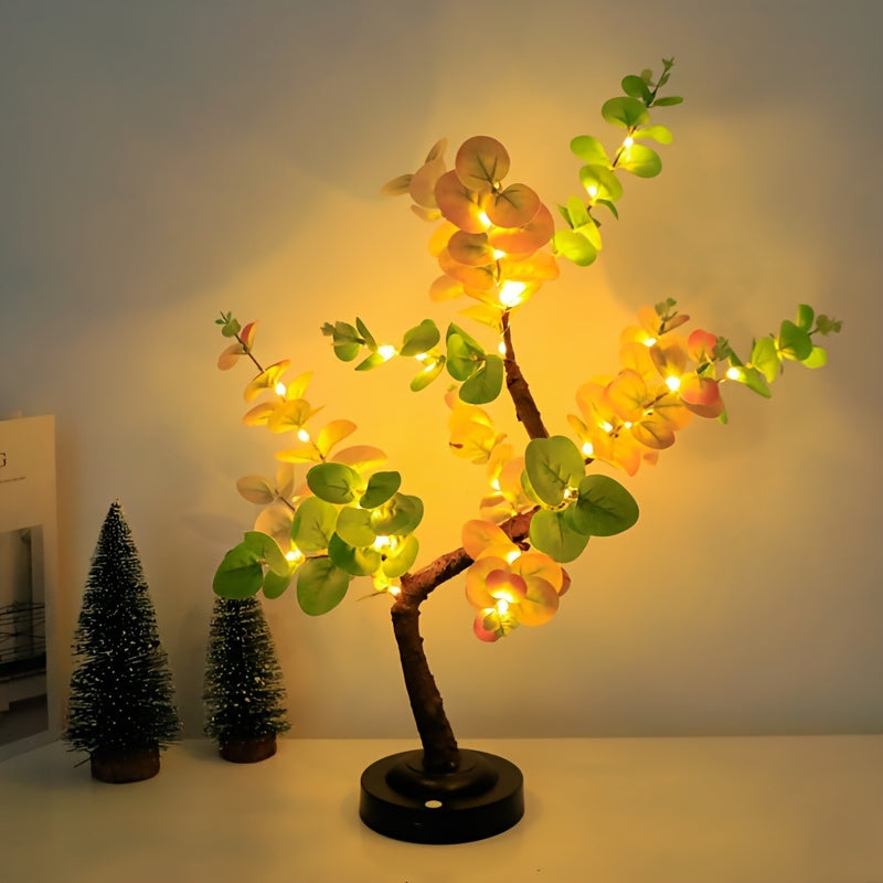 Shenzhi Tech Bonsai Eucalyptus LED Tree Lamp