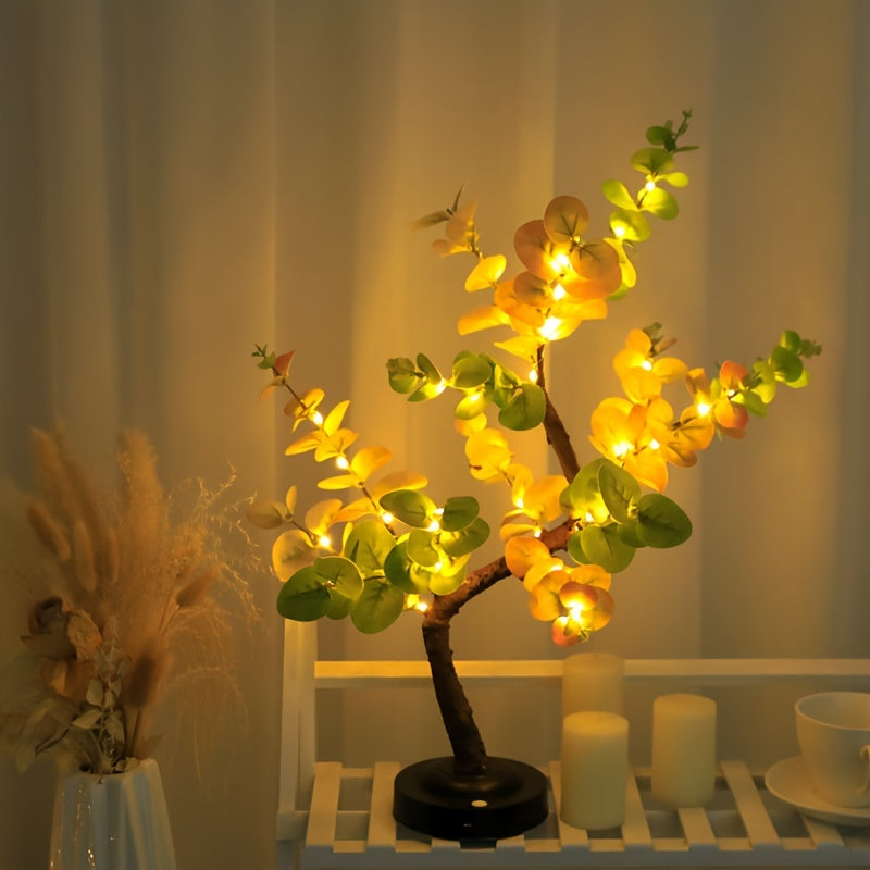 Shenzhi Tech Bonsai Eucalyptus LED Tree Lamp