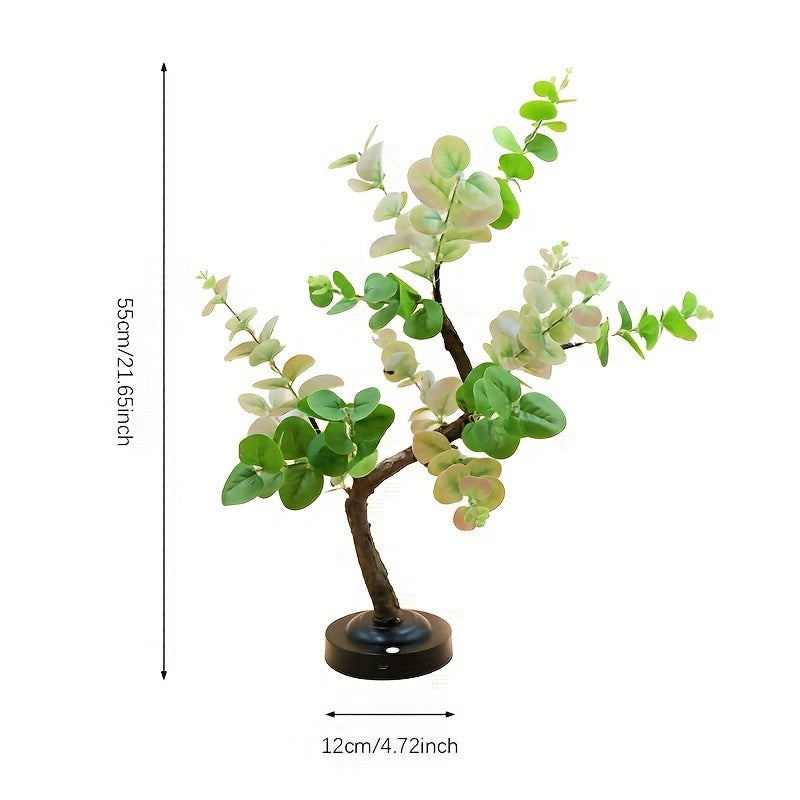 Shenzhi Tech Bonsai Eucalyptus LED Tree Lamp