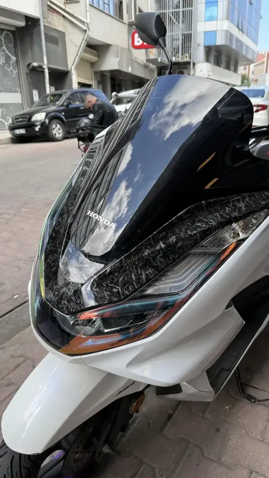 Pcx 2li set forget desen kapak(ön far üstü+ ön çamurluk) 2021-2024