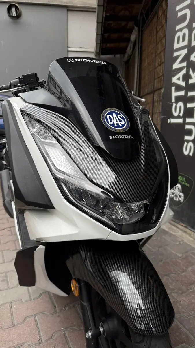 Pcx ön çamurluk Üzeri Karbon desen geçme kapak 2021-2026 - ek görsel