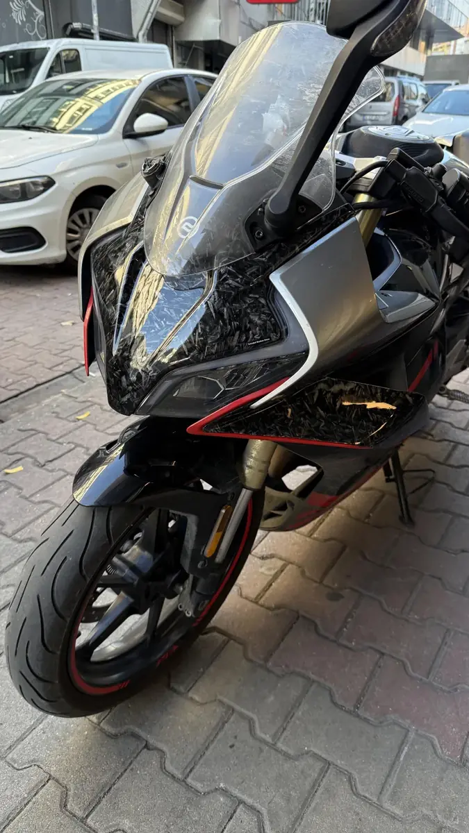 Cfmoto 450sr sag sol kanat üzeri forget desen kapak - ek görsel
