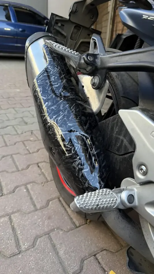 cf moto 450sr 3lü set forget desen kapak(ön far üstü+sag sol kanat+eksoz)