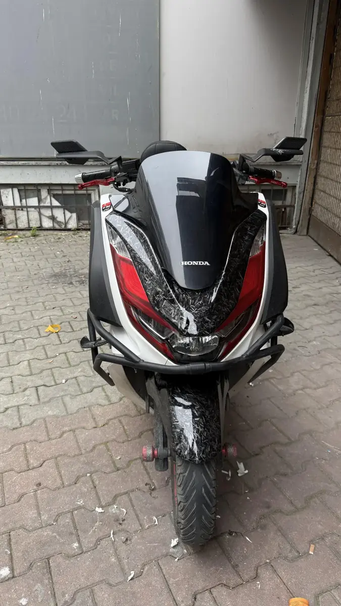 PCX Forget Desen Kapak Seti 2'li — Ön Far Üstü + Ön Çamurluk (2021-2024) - ek görsel