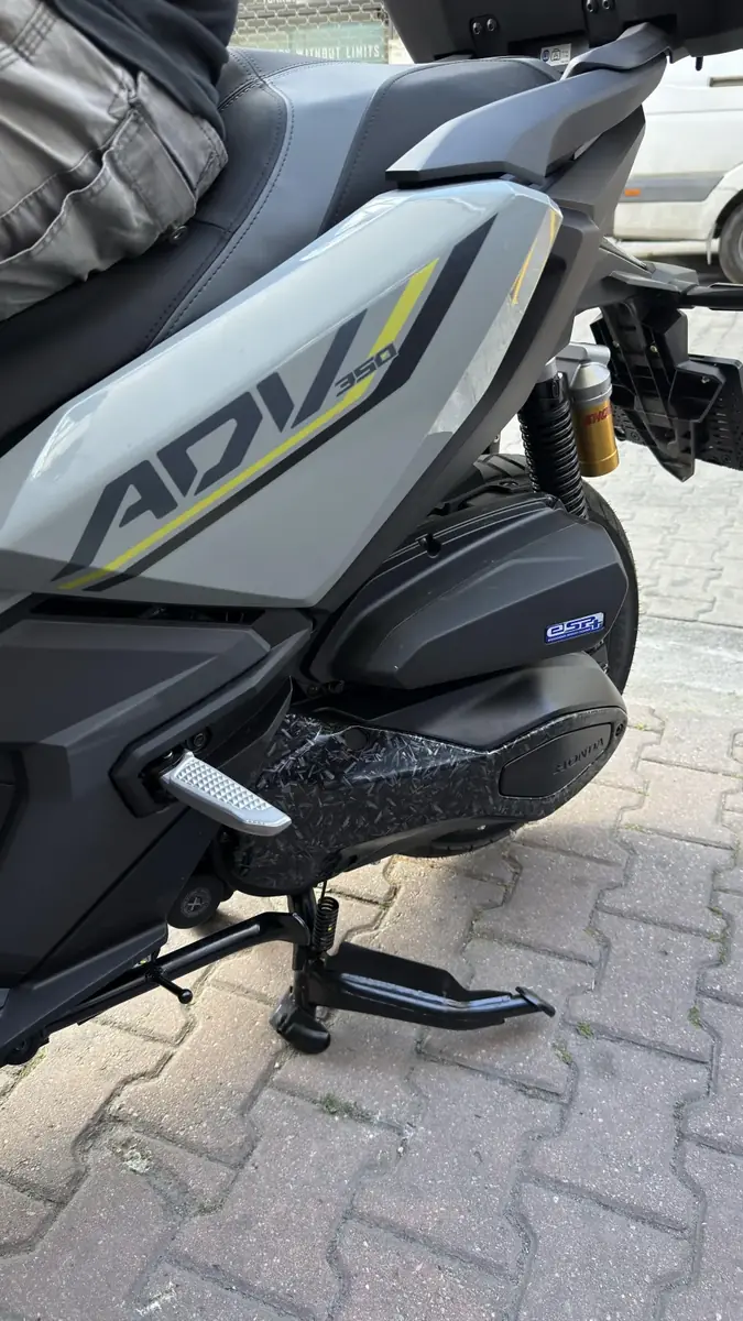 Honda Adv 350 forget desen varyatör kapak 2023-2026 - ek görsel