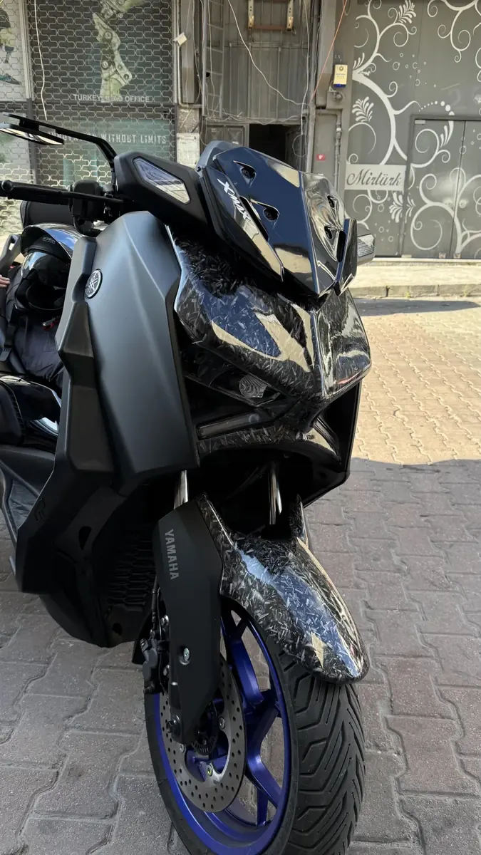 XMAX Forget Desen Kapak Seti 4'li — Ön Far Üstü + Ön Çamurluk + Far Altı Winglet + Sağ Sol Basamak (2024-2026 Sabit Cam) - ek görsel