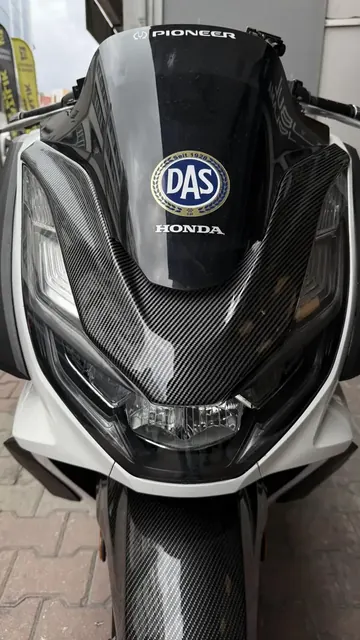 PCX Ön Çamurluk Karbon Desen Geçme Kapak 2021-2026