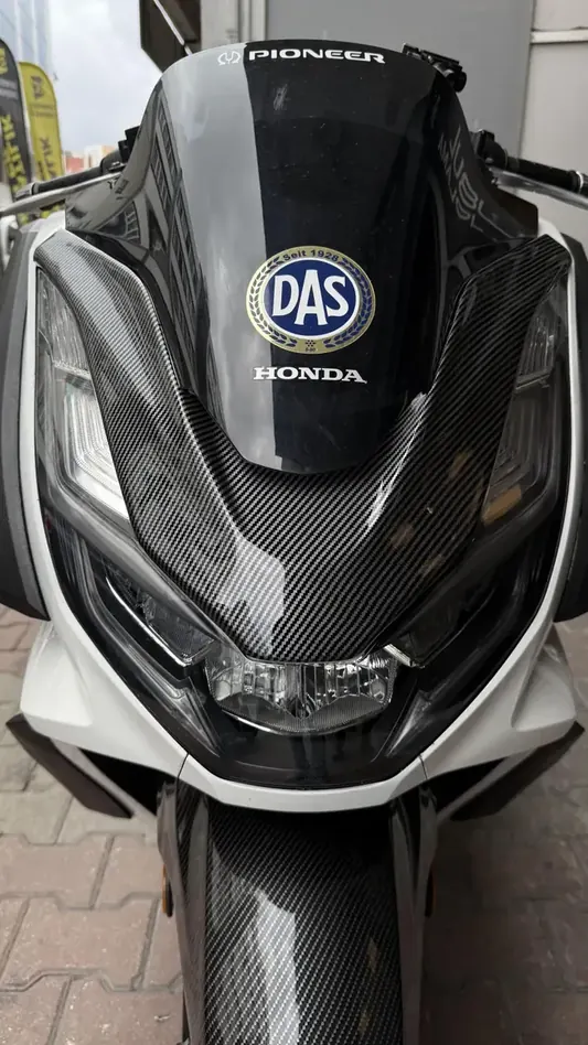Pcx ön çamurluk Üzeri Karbon desen geçme kapak 2021-2026